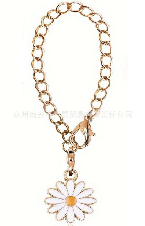 Wholesale Small Daisy Flower Chain Small Fresh Water Cup Accessories